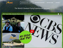 Tablet Screenshot of mauiflightacademy.com